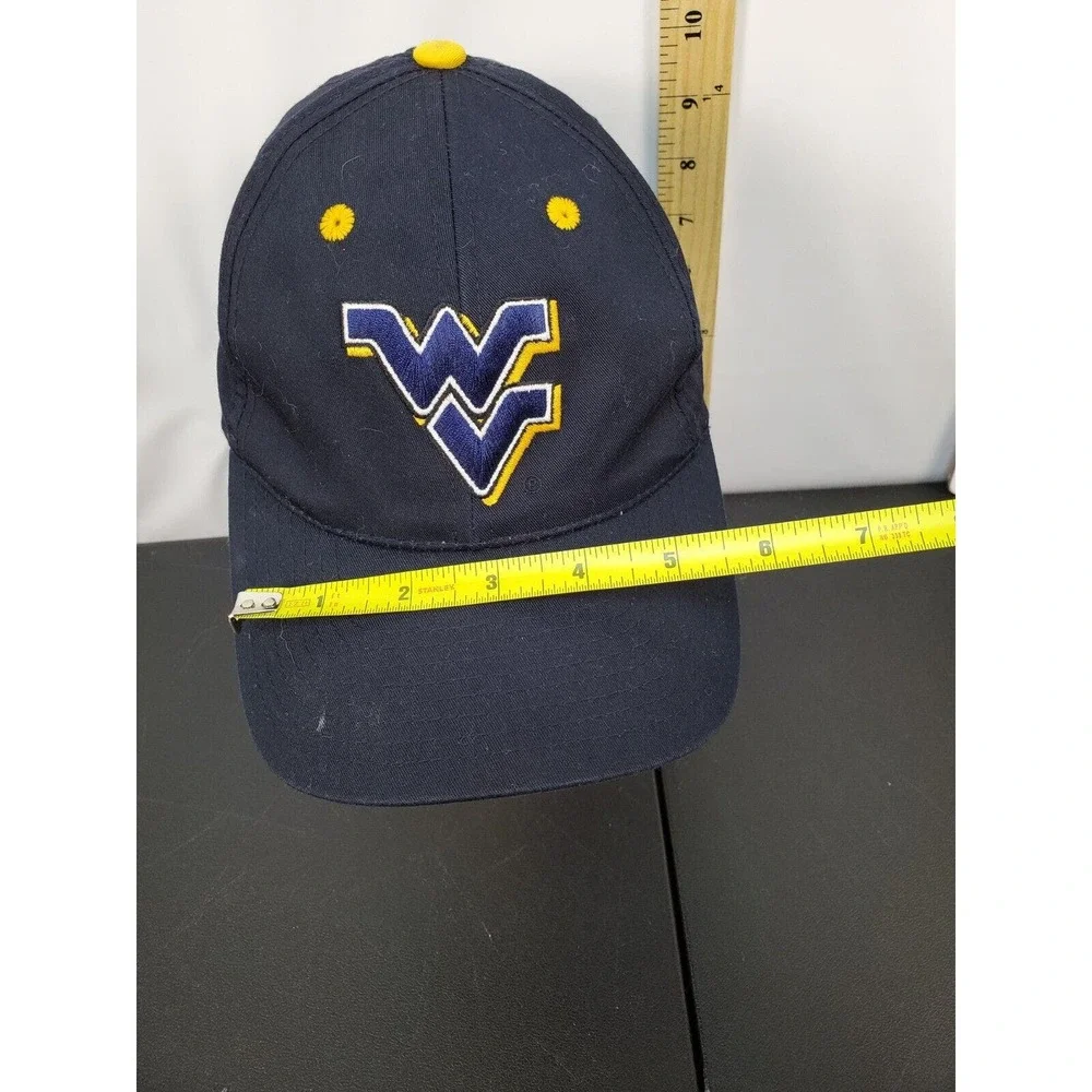 Captivating Headgear West Virginia‎ University Hat Mens Navy Adjustable Snapback